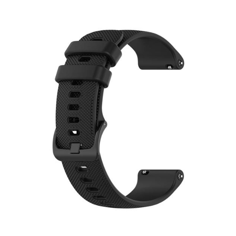 Kaiš Techsuit W006 za Samsung Galaxy Watch / Huawei Watch Series, 22mm, Crni