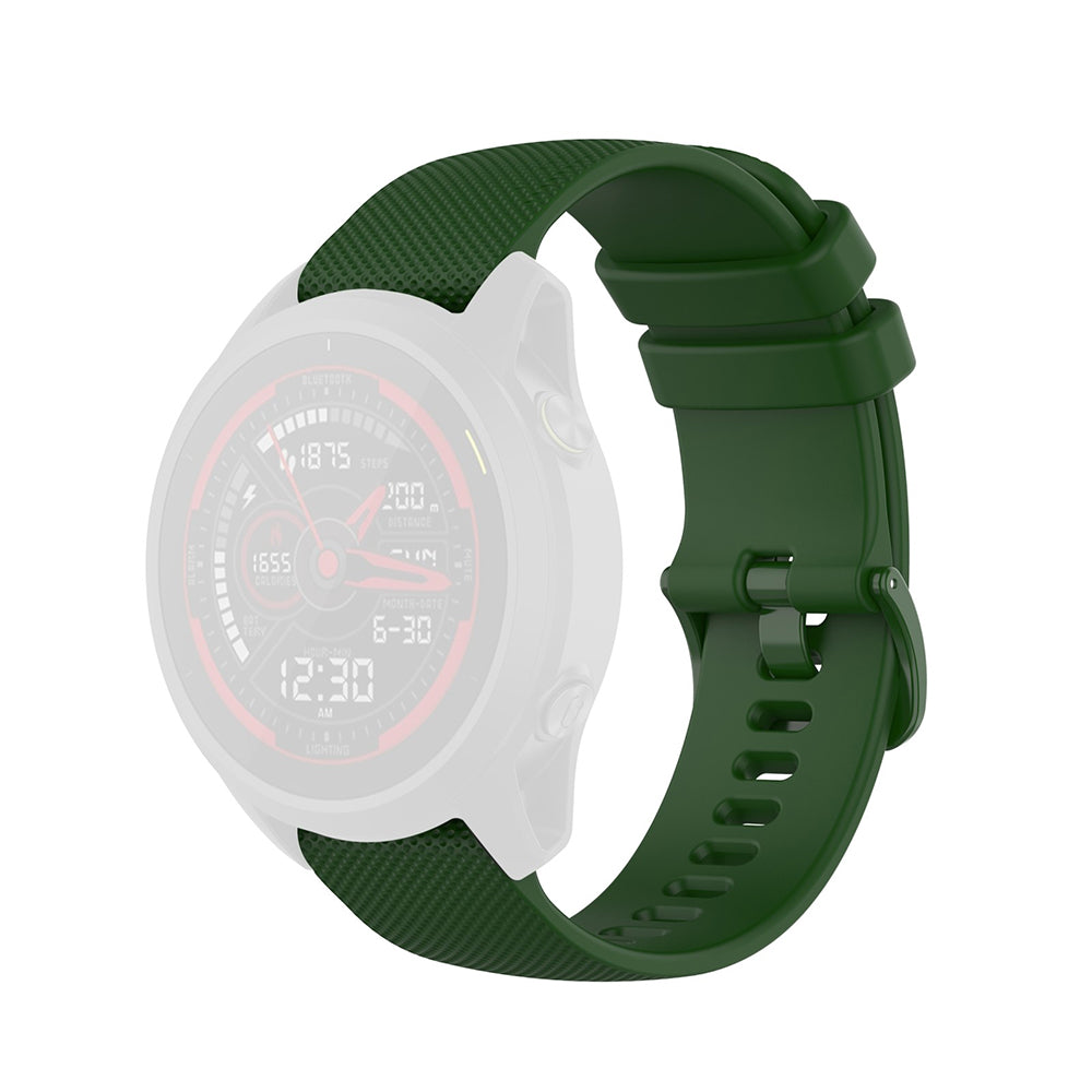 Kaiš Techsuit W006 za Samsung Galaxy Watch / Huawei Watch Series, 22mm, Zelena