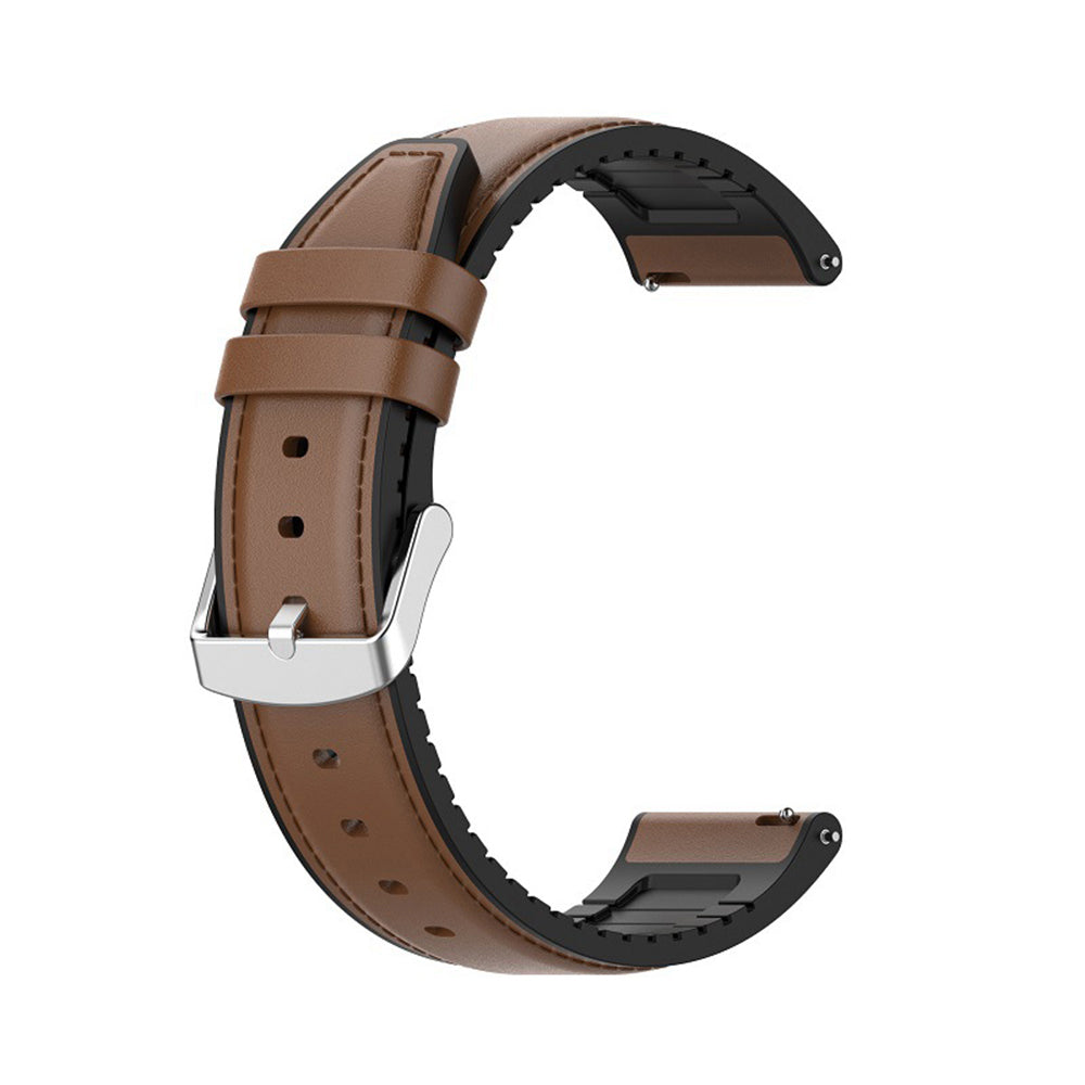 Kaiš Techsuit W007 za Samsung Galaxy Watch / Huawei Watch Series, 22mm, Braon