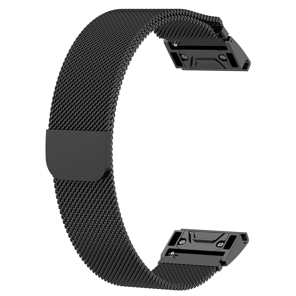 Kaiš Techsuit W009 za Garmin Watch Fenix / Forerunner Series, 22mm, Crna