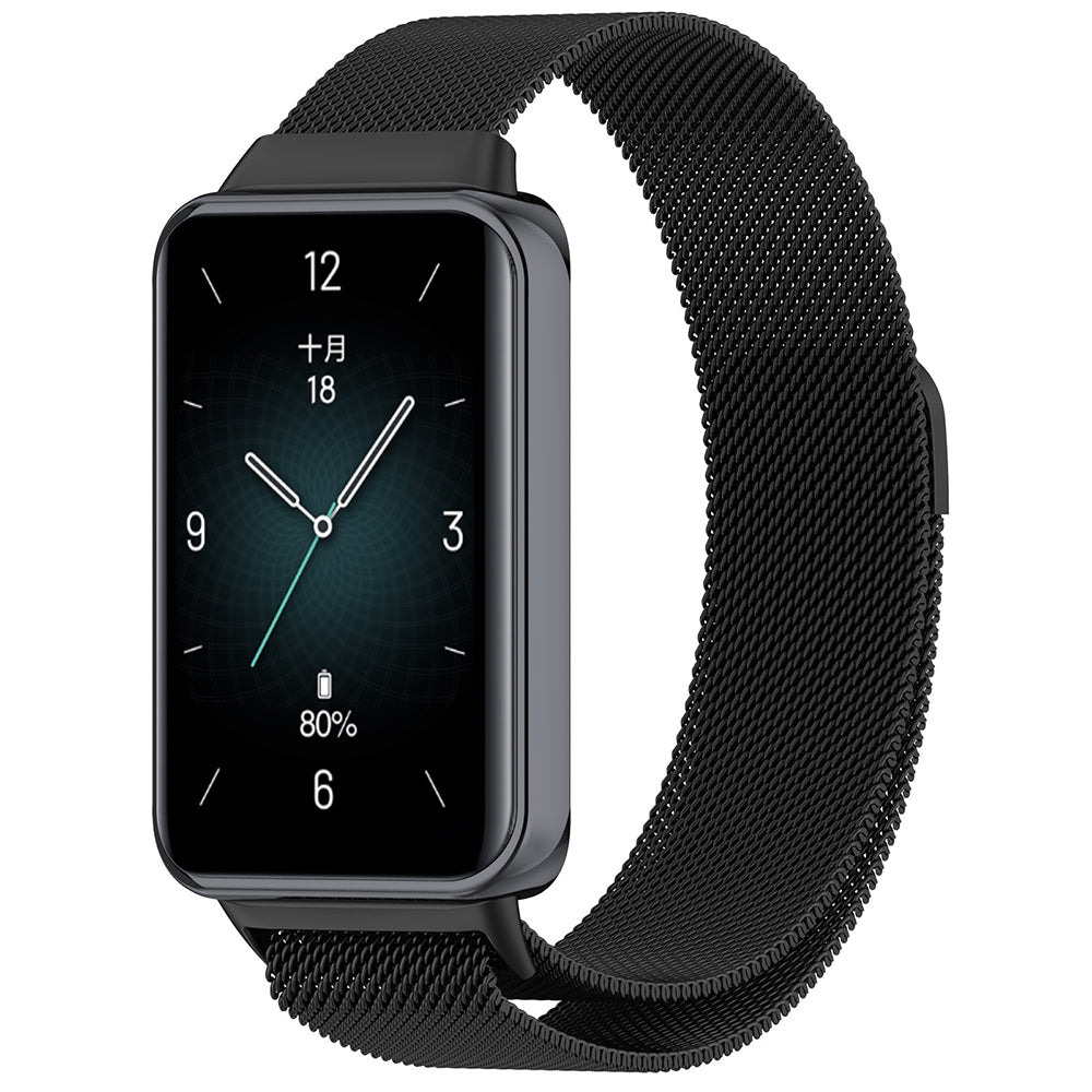 Kaiš Techsuit W009 za Honor Band 9, Crni