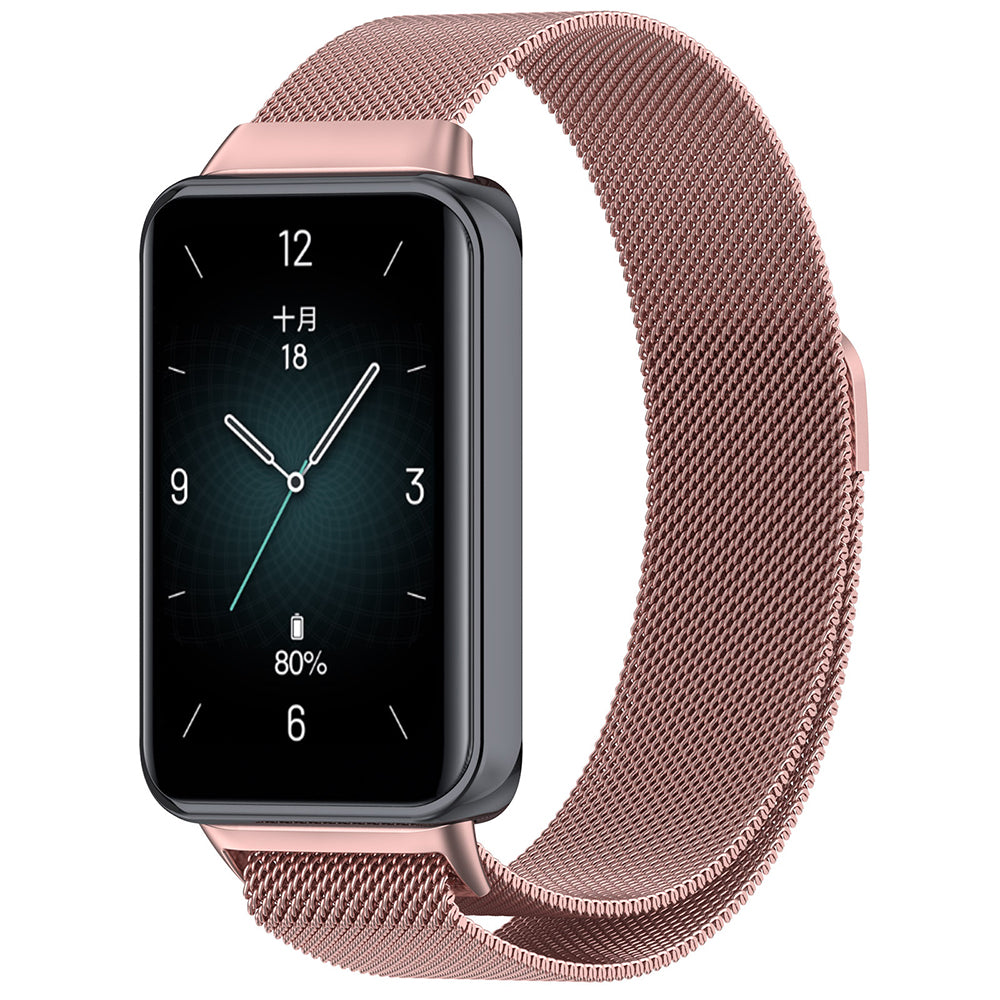 Kaiš Techsuit W009 za Honor Band 9, Roze