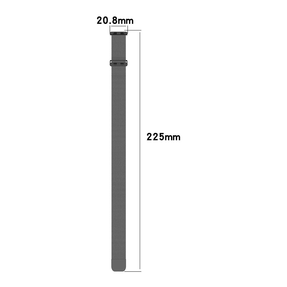 Kaiš Techsuit W009 za Huawei Band 11 / 11 Pro, Srebrni