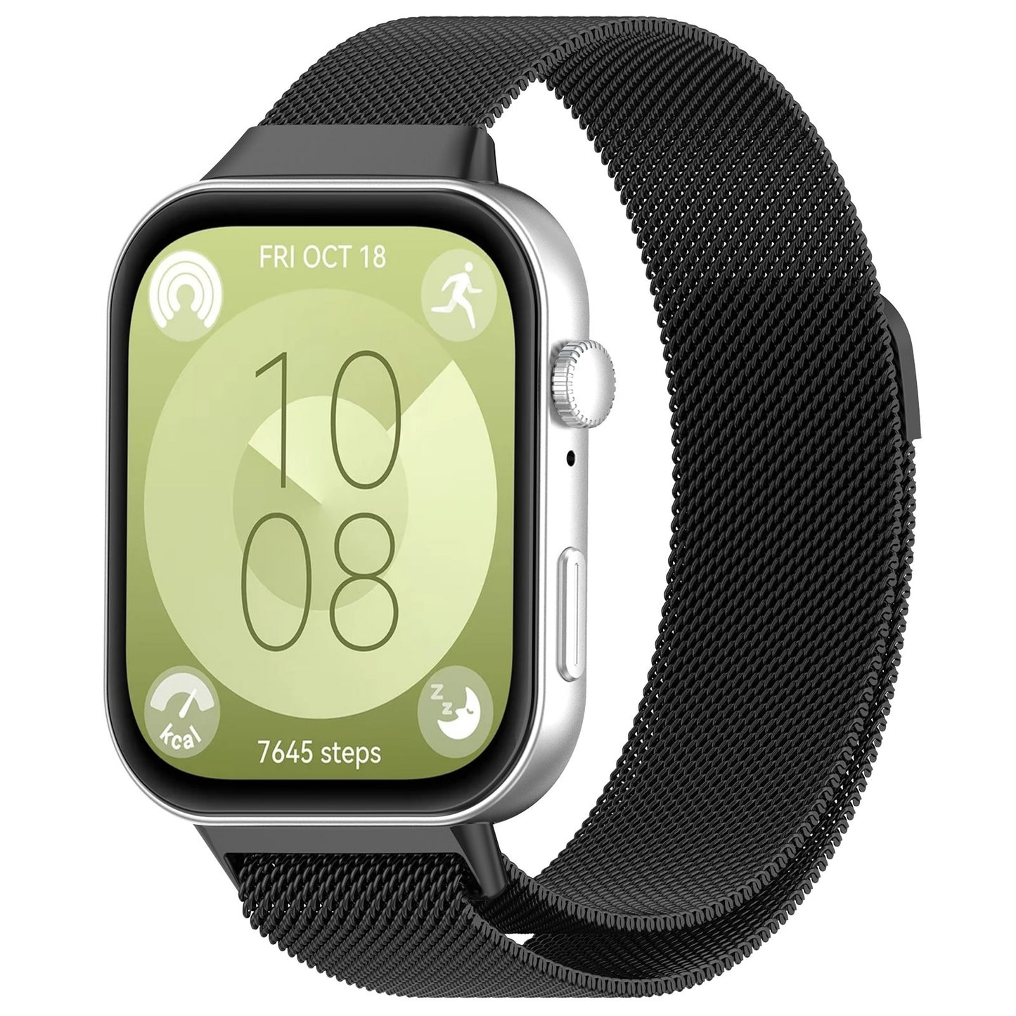 Kaiš Techsuit W009 za Huawei Watch Fit 4 Pro / Fit 4 / Fit 3, Crni