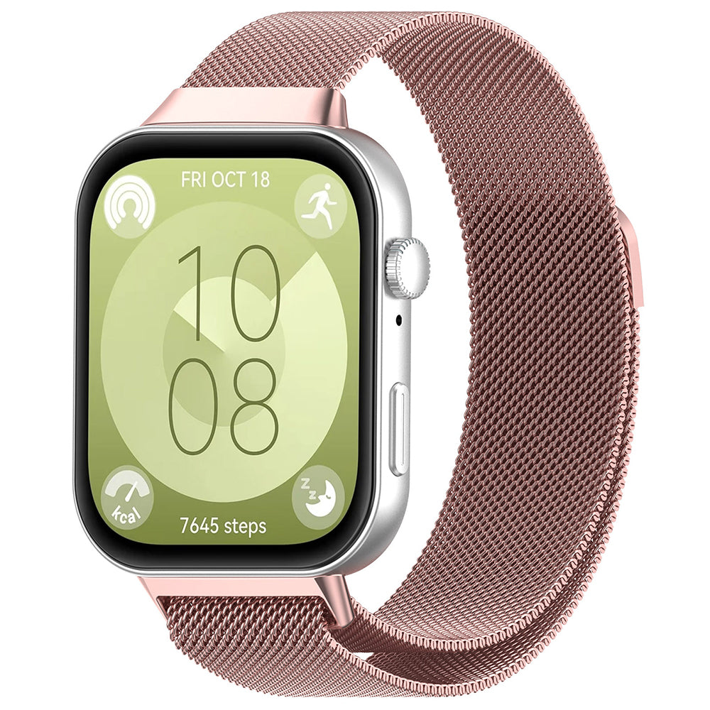 Kaiš Techsuit W009 za Huawei Watch Fit 4 Pro / Fit 4 / Fit 3, Roze