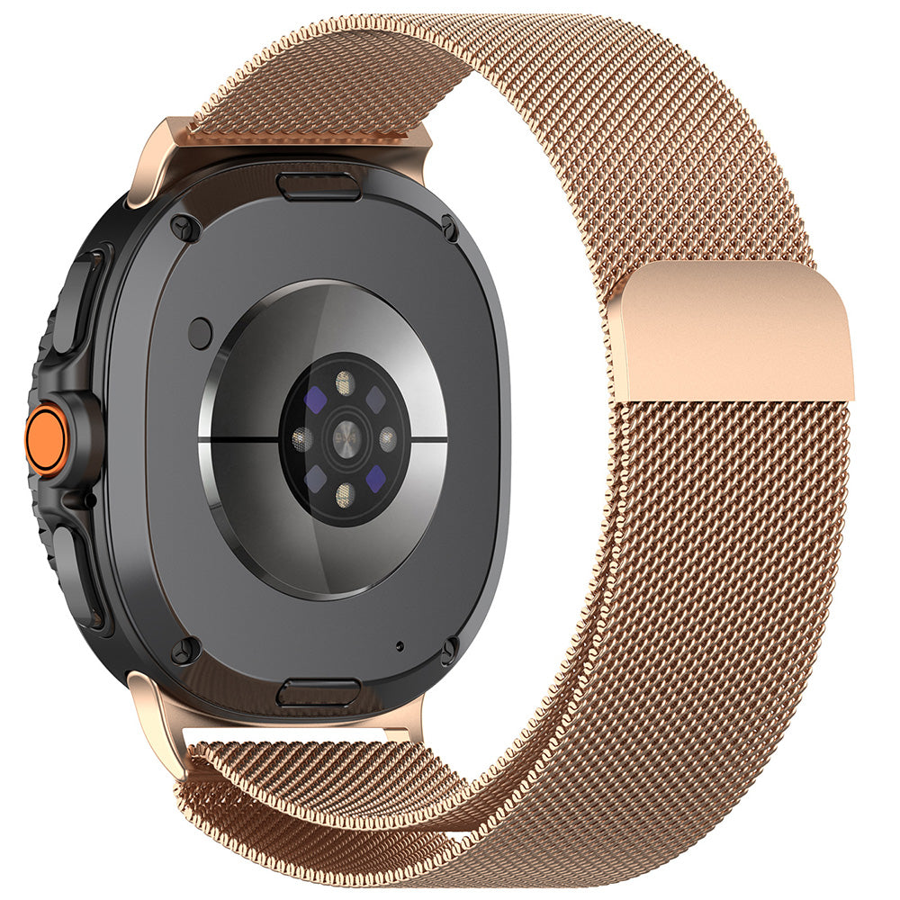 Kaiš Techsuit W009 za Samsung Galaxy Watch8 / Watch8 Classic Series, Zlatno Roze