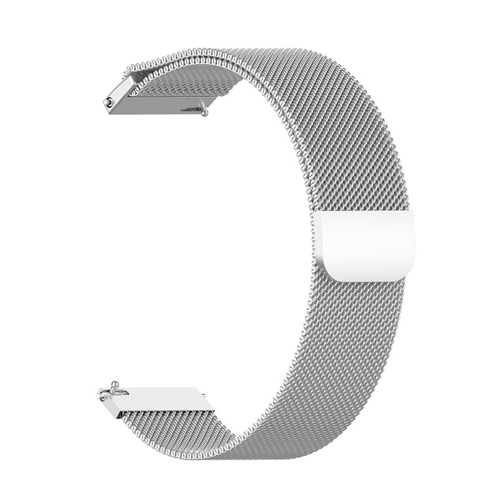 Kaiš Techsuit W009 za Samsung Galaxy Watch / Huawei Watch Series, 20mm, Srebrni