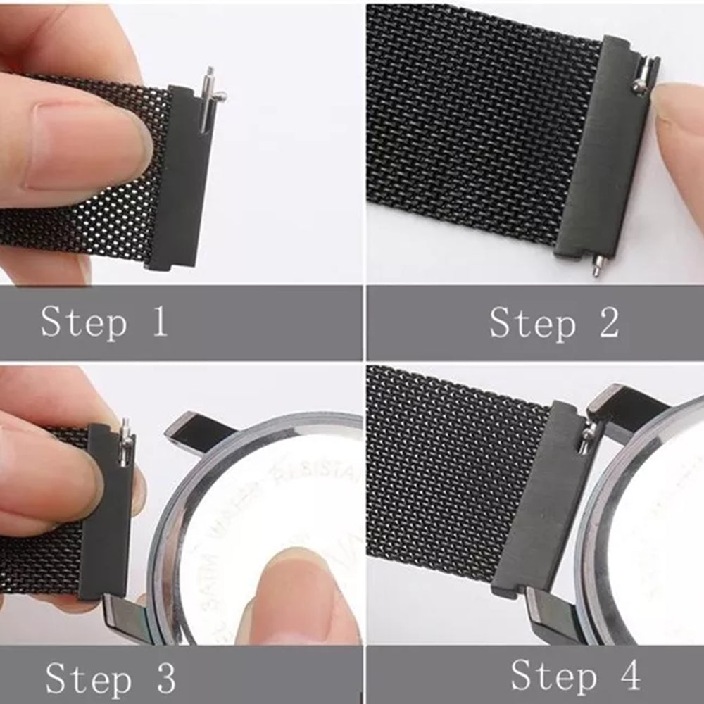 Kaiš Techsuit W009 za Samsung Galaxy Watch / Huawei Watch Series, 22mm, Plavi