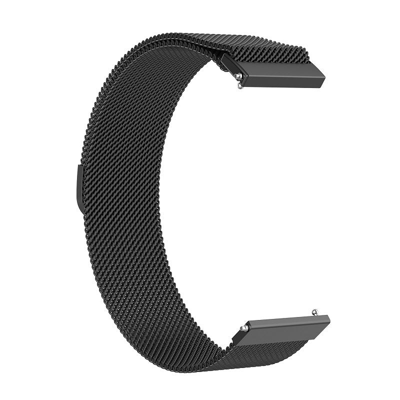 Kaiš Techsuit W009 za Samsung Galaxy Watch / Huawei Watch Series, 22mm, Crni