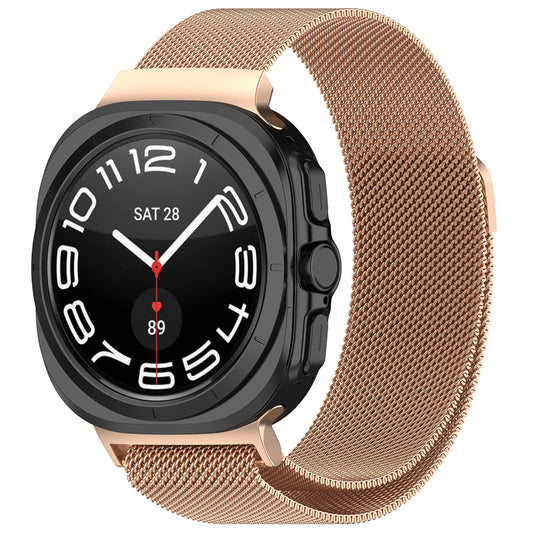Kaiš Techsuit W009 za Samsung Galaxy Watch Ultra, Roze Zlato