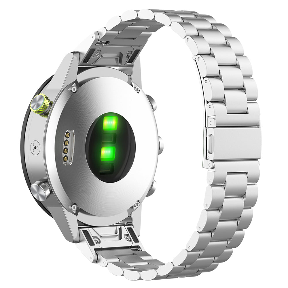 Kaiš Techsuit W010 za Garmin Instinct / Approach / Fenix seriju satova, 20mm, Srebrni