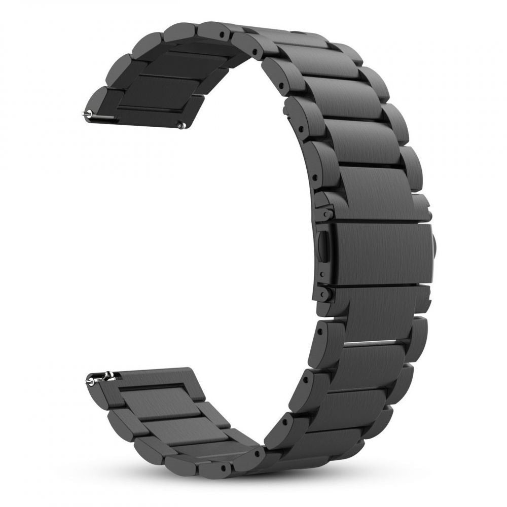 Curea Techsuit W010 za Huawei Watch / Garmin Watch seriju, 18mm, Crna