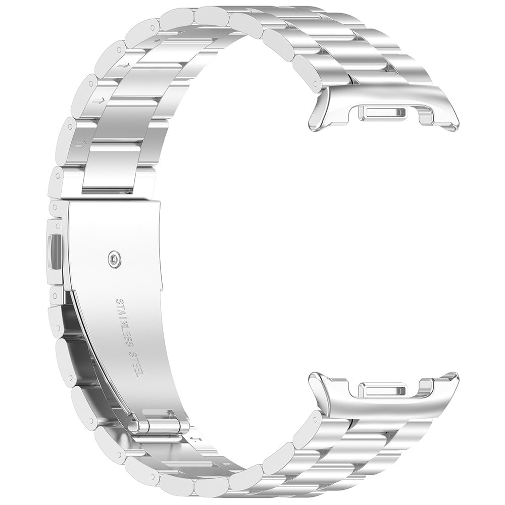 Curea Techsuit W010 za Samsung Galaxy Watch8 / Watch8 Classic Series, Srebrna