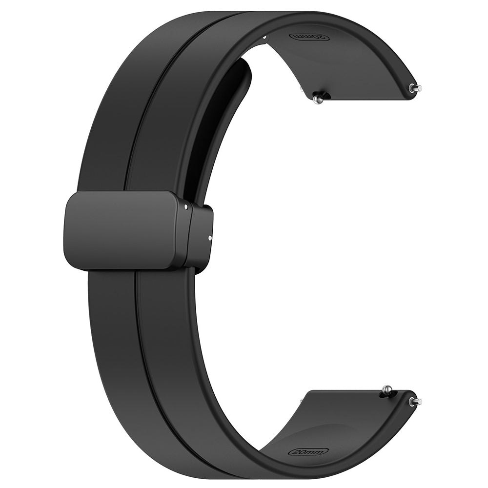 Kaiš Techsuit W011 za Huawei Watch / Garmin Watch seriju, 18mm, Crna