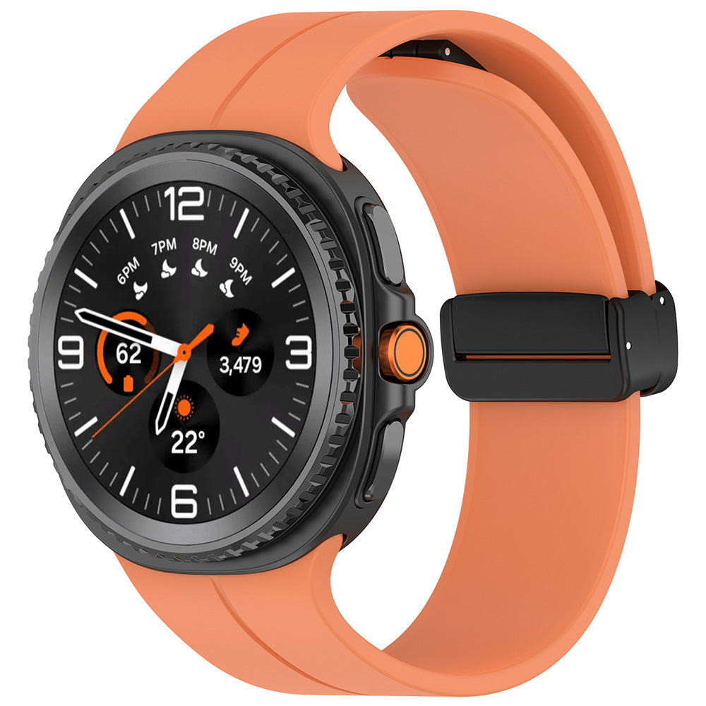Kaiš Techsuit W011 za Samsung Galaxy Watch 8 Classic / Watch8 44mm / Watch 8 40mm, Narandžasti
