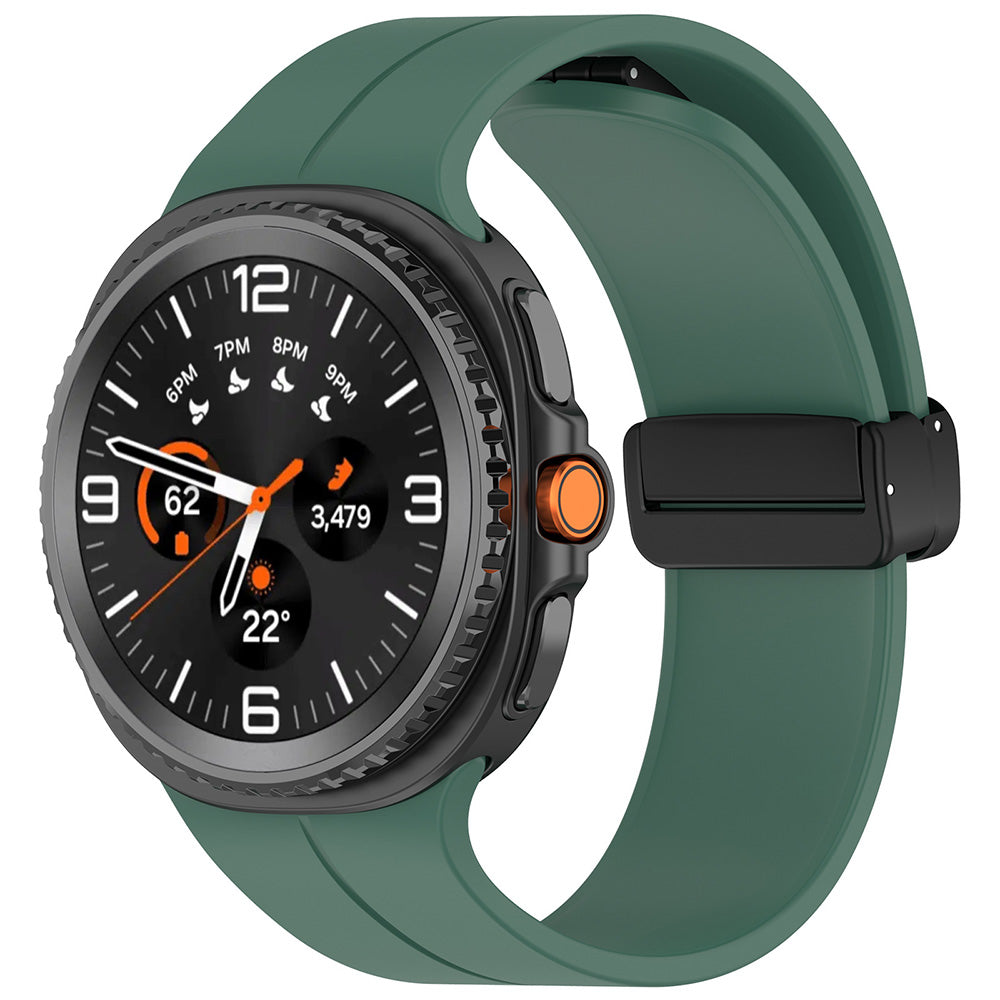 Kaiš Techsuit W011 za Samsung Galaxy Watch8 / Watch8 Classic Series, Tamno Zelen