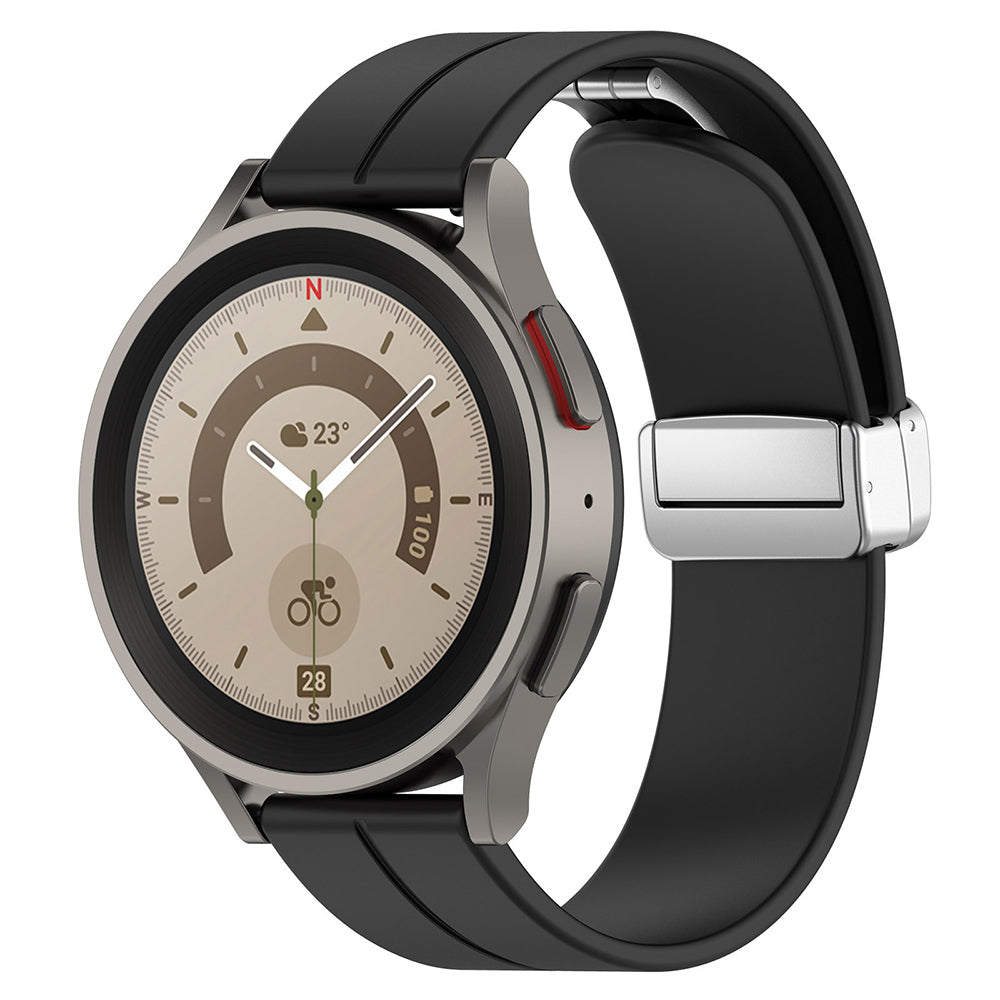 Kaiš Techsuit W011 za Samsung Galaxy Watch / Huawei Watch Series, 20mm, Crni