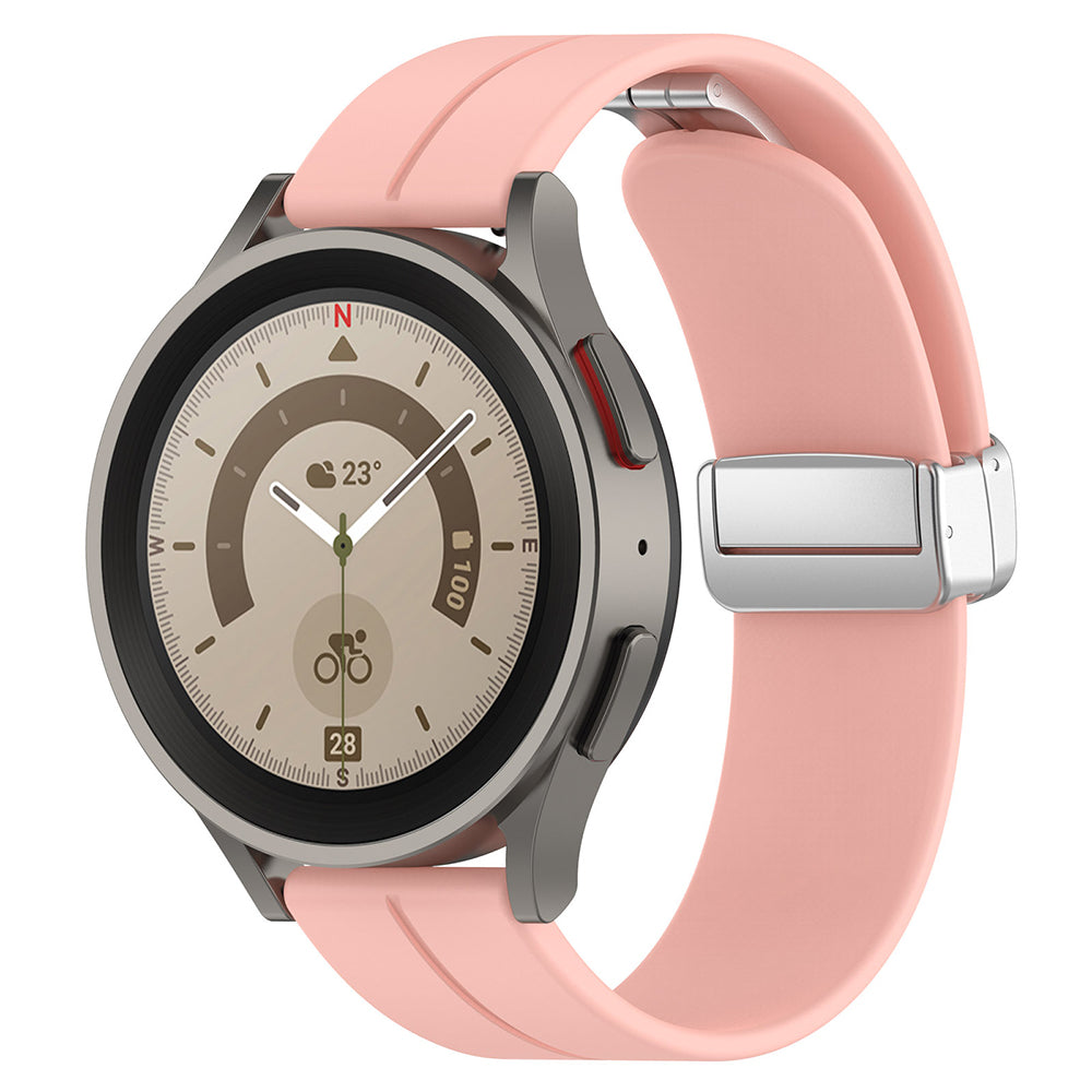 Kaiš Techsuit W011 za Samsung Galaxy Watch / Huawei Watch Series, 20mm, Roze.