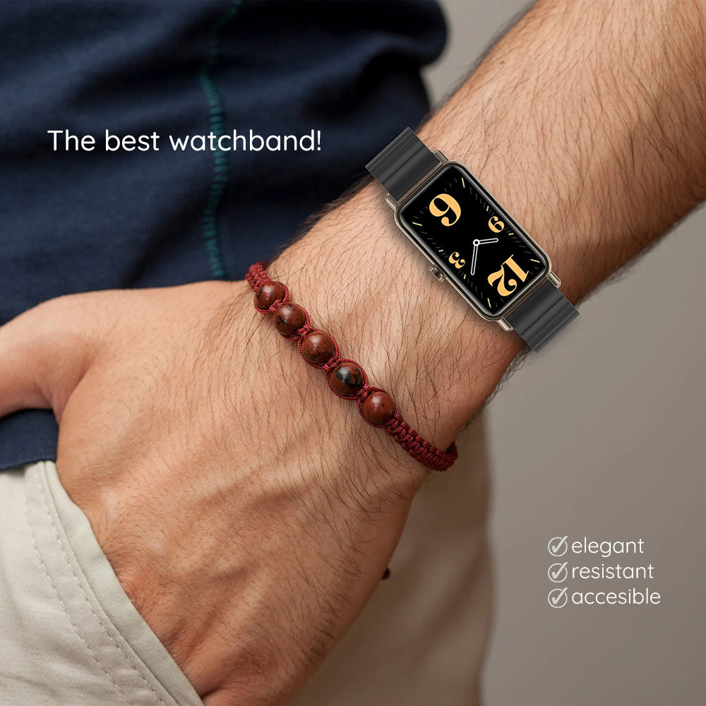 Kaiš Techsuit W012 za Apple Watch 42mm / 41mm / 40mm / 38mm seriju, Crni