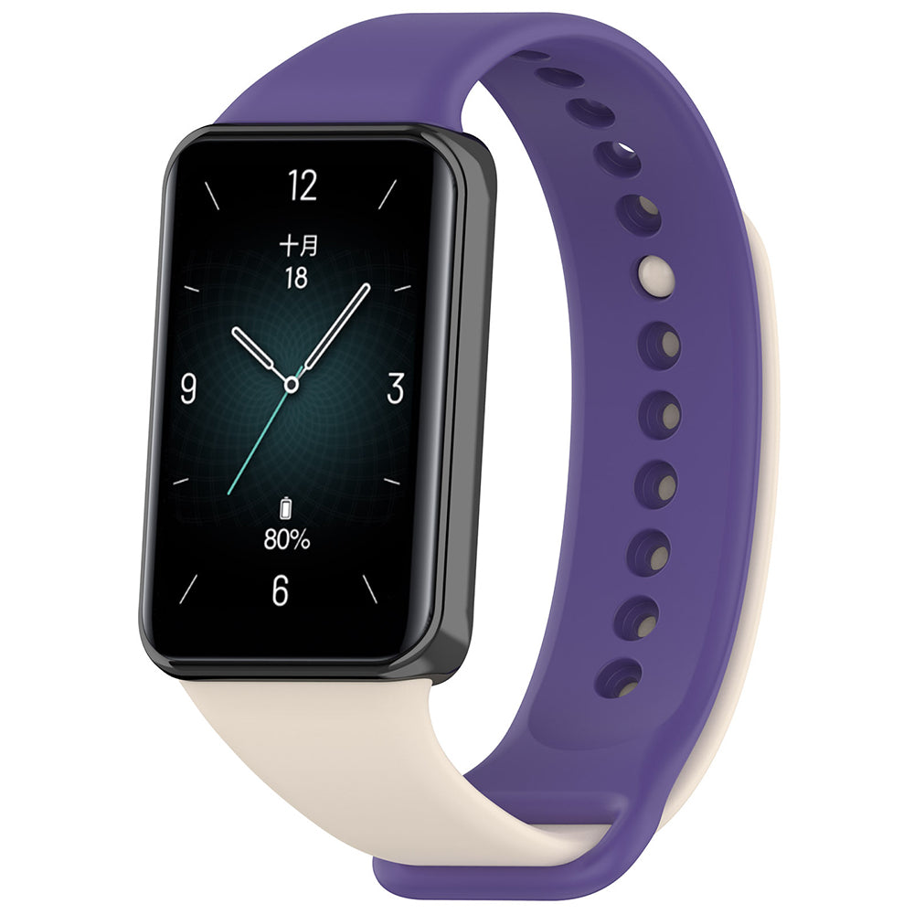 Kaiš Techsuit W014 za Honor Band 9, Krem Ljubičasta