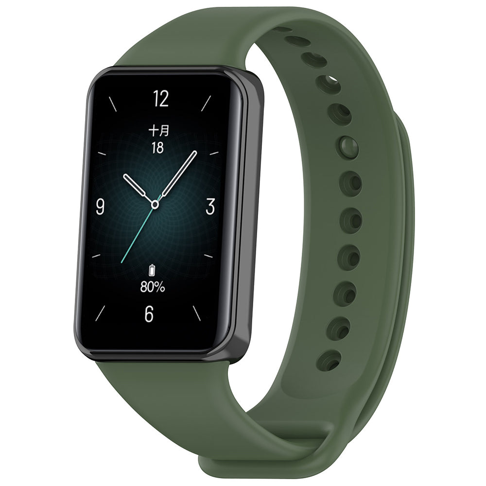 Kaiš Techsuit W014 za Honor Band 9, Tamno Zelen