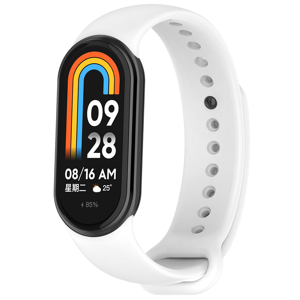 Kaiš Techsuit W014 za Xiaomi Smart Band 10 / 9 / 8, Bela