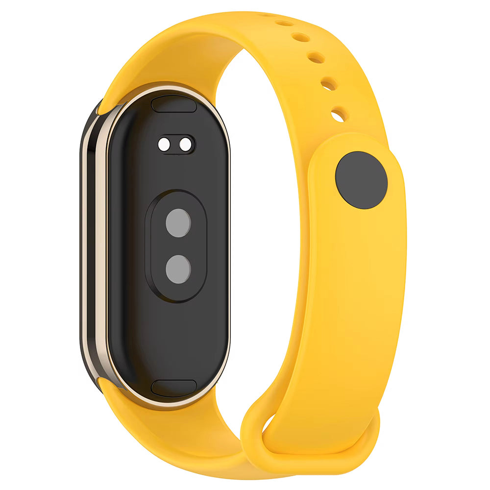 Techsuit kaiš W014 za Xiaomi Smart Band 10 / 9 / 8, Žuta