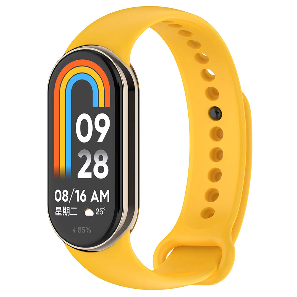 Techsuit kaiš W014 za Xiaomi Smart Band 10 / 9 / 8, Žuta