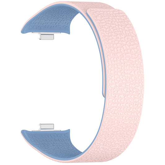Curea Techsuit W016 za Xiaomi Smart Band / Watch Series, Roze Plava