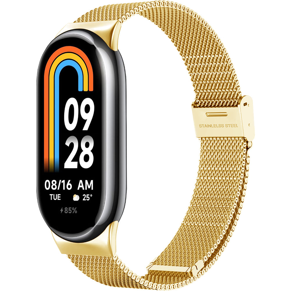 Kaiš Techsuit W022 za Xiaomi Smart Band 9 / 8, 15mm, Zlatni