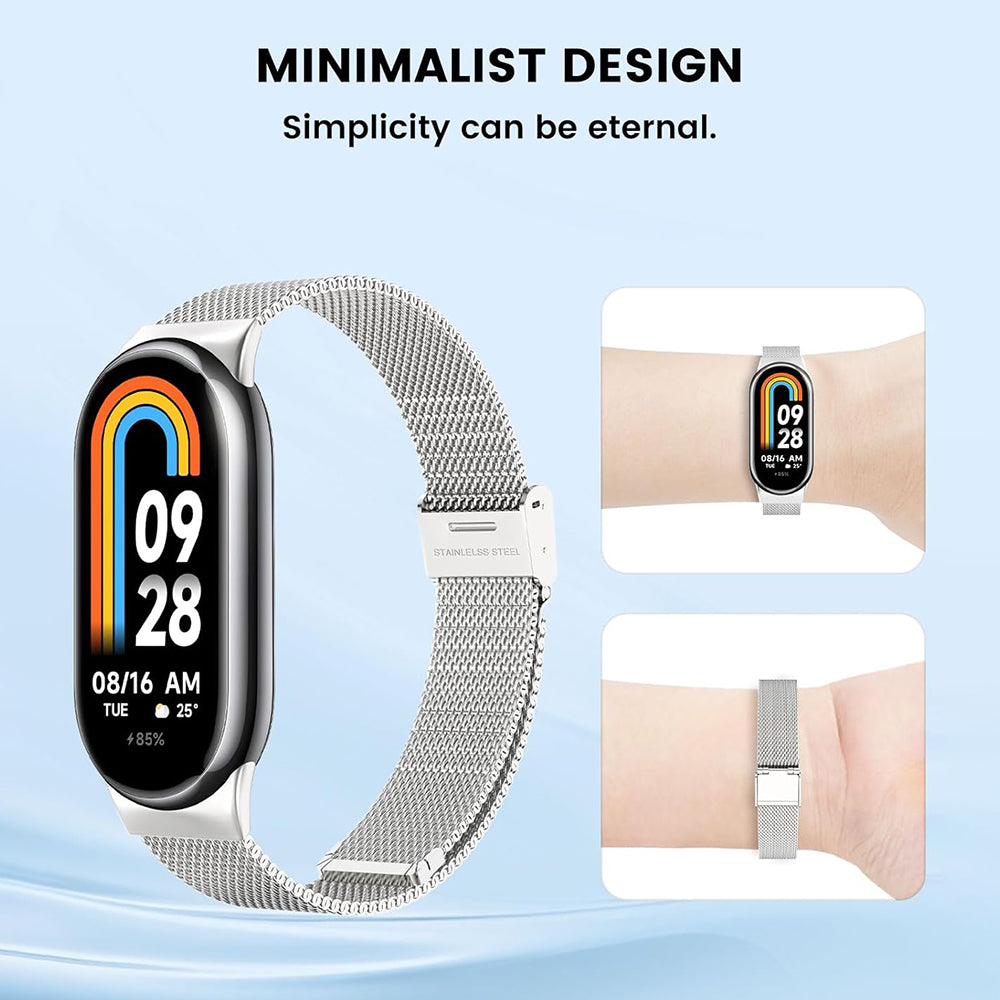 Kaiš Techsuit W022 za Xiaomi Smart Band 9 / 8, 15mm, Zlatni
