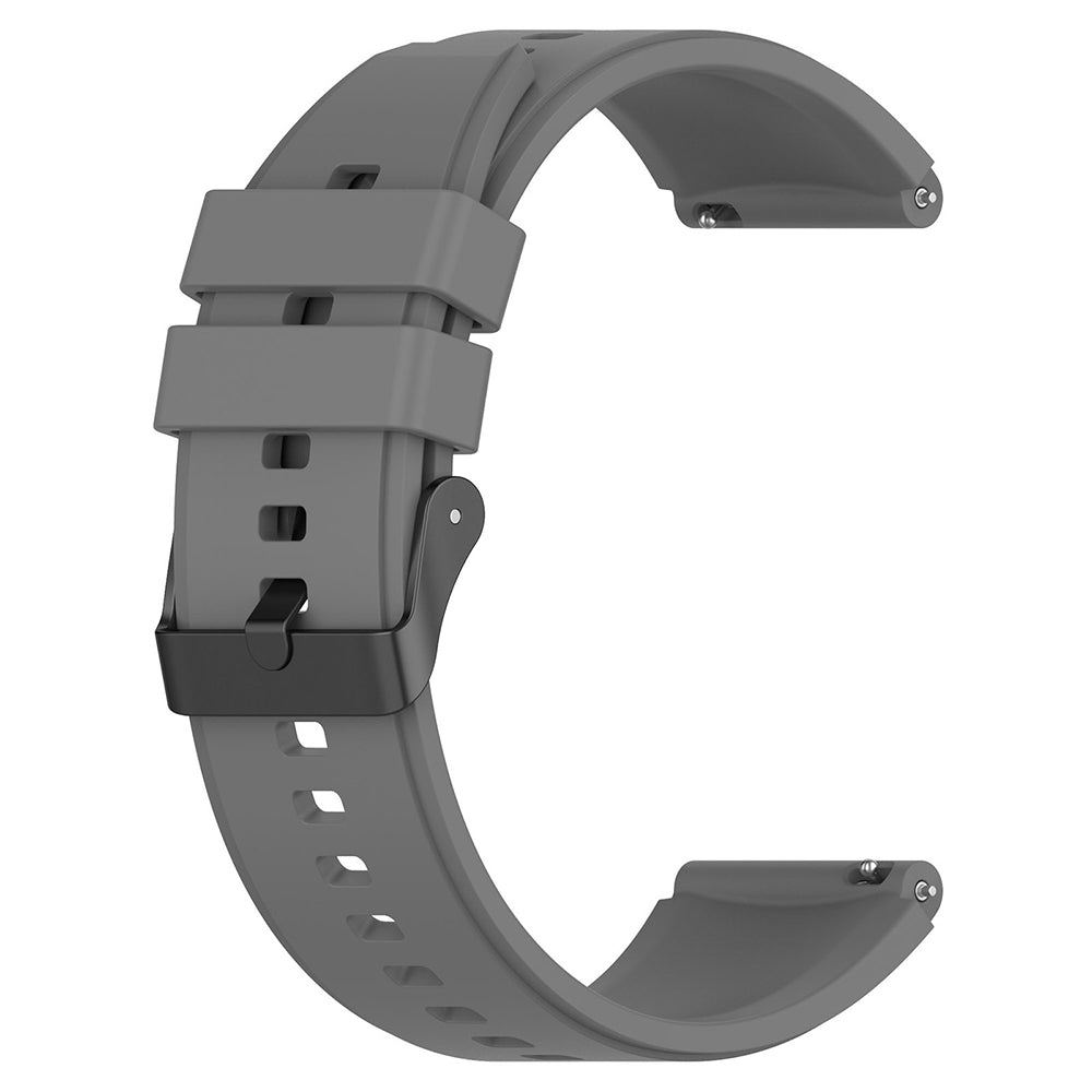 Kaiš Techsuit W026 za Huawei Watch / Xiaomi Watch Series, 22mm, Sivi
