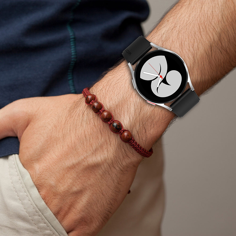 Kaiš Techsuit W026 za Huawei Watch / Xiaomi Watch Series, 22mm, Sivi
