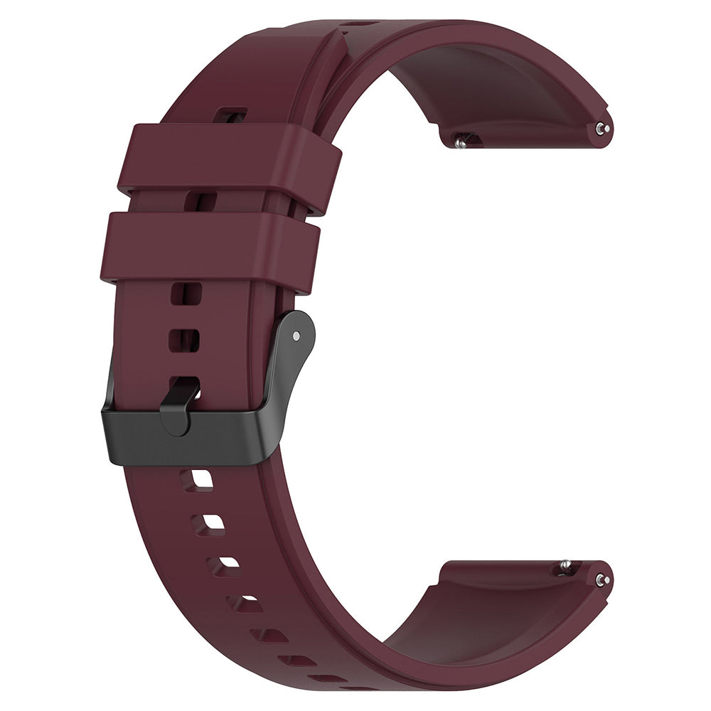 Kaiš Techsuit W026 za Samsung Galaxy Watch / Huawei Watch Series, 20mm, Višnja