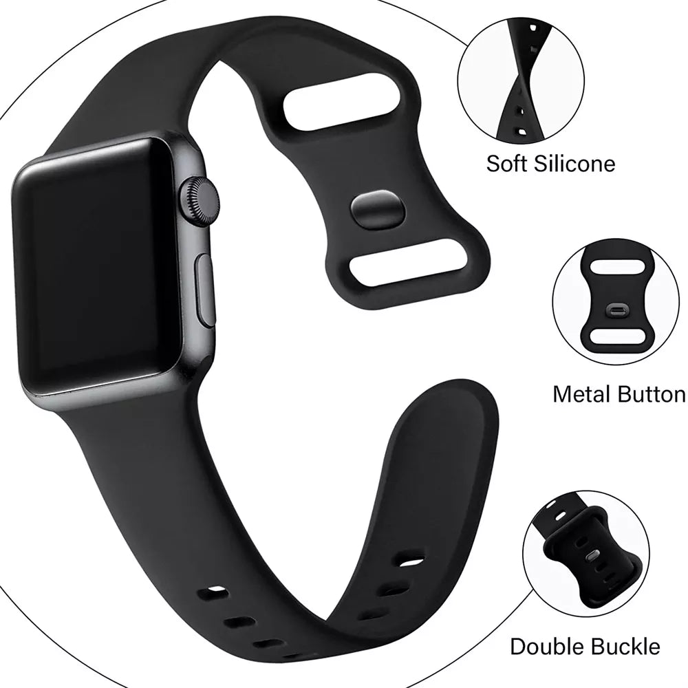 Kaiš Techsuit W031 za Apple Watch 42mm / 41mm / 40mm / 38mm serije, Sivi