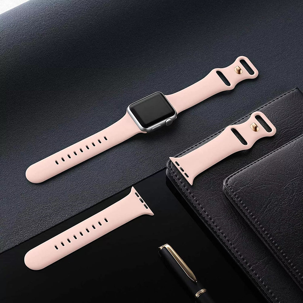 Kaiš Techsuit W031 za Apple Watch 42mm / 41mm / 40mm / 38mm serije, svetlo roze