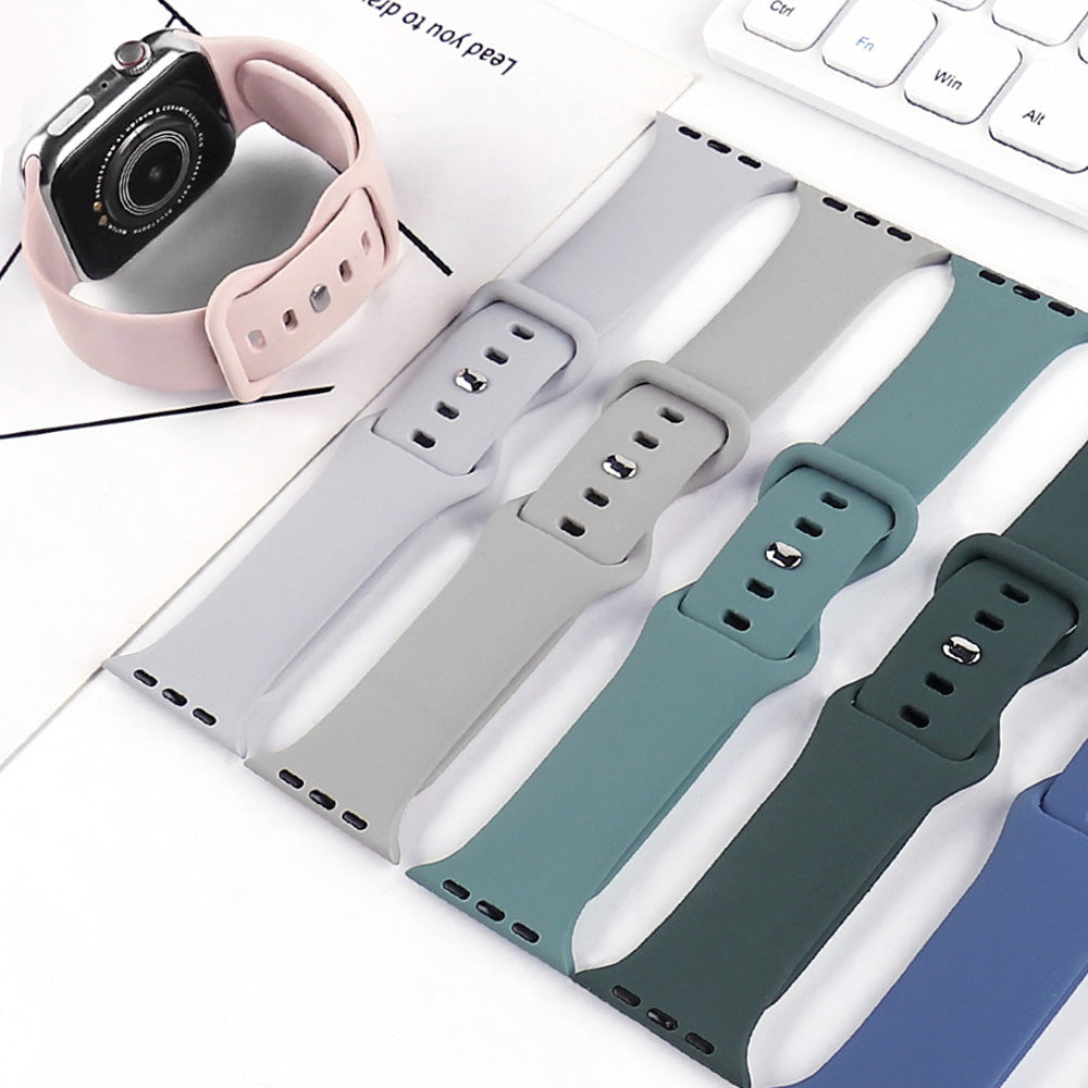 Kaiš Techsuit W031 za Apple Watch 49mm / 46mm / 45mm / 44mm / 42mm serije, Sivi