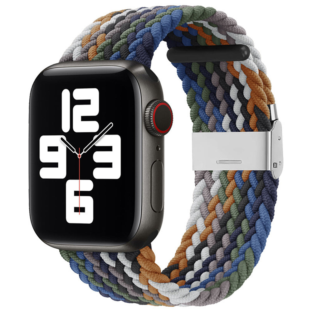 Kaiš Techsuit W032 za Apple Watch 49mm / 46mm / 45mm / 44mm / 42mm serije, Zeleno Šaren