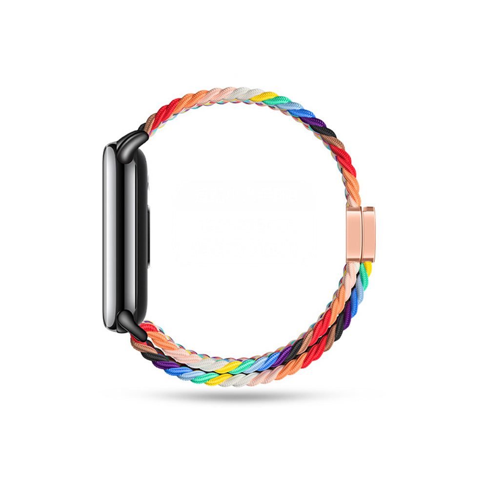 Curea Techsuit W032 za Xiaomi Smart Band 9 / 8, Roze