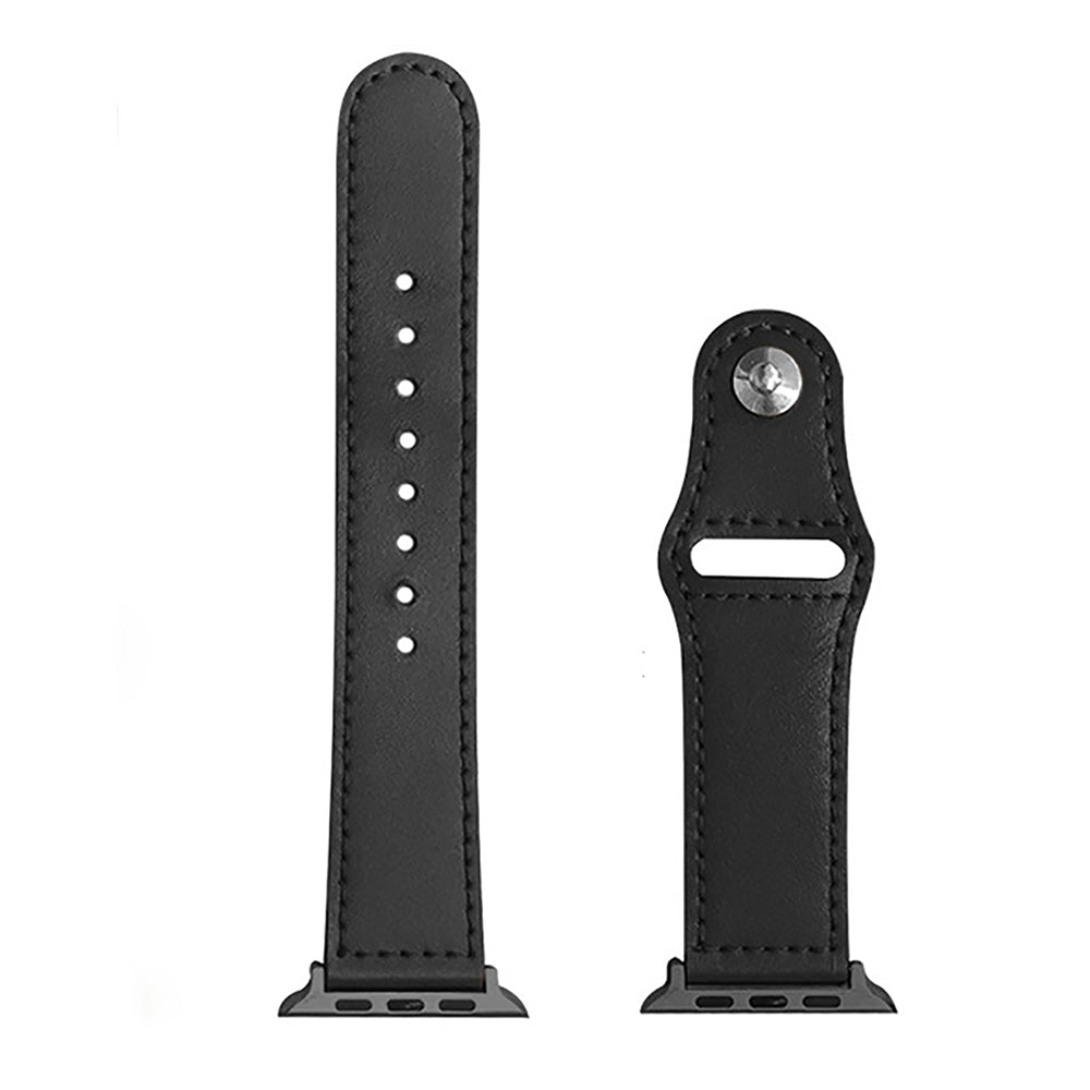 Kaiš Techsuit W033 za Apple Watch 42mm / 41mm / 40mm / 38mm seriju, Crni
