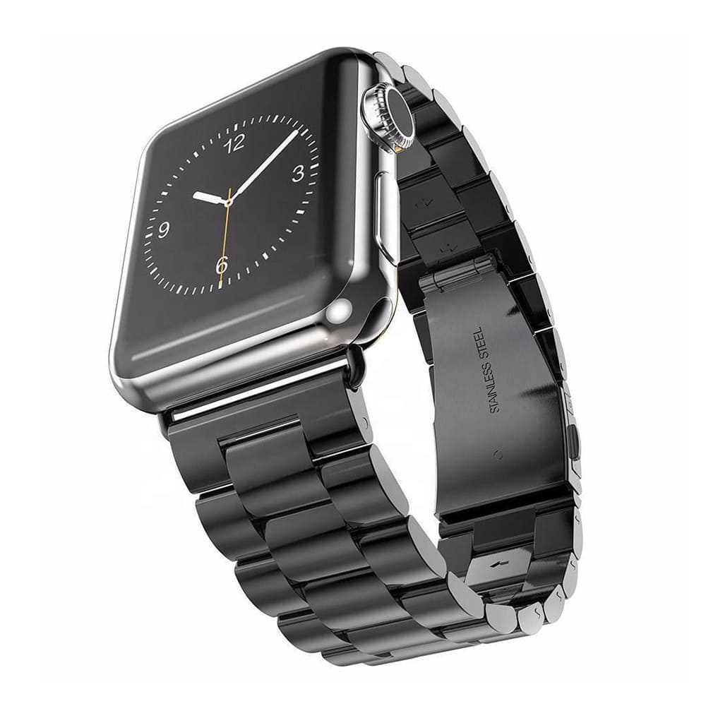 Kaiš Techsuit W036 za Apple Watch 42mm / 41mm / 40mm / 38mm seriju, Crni