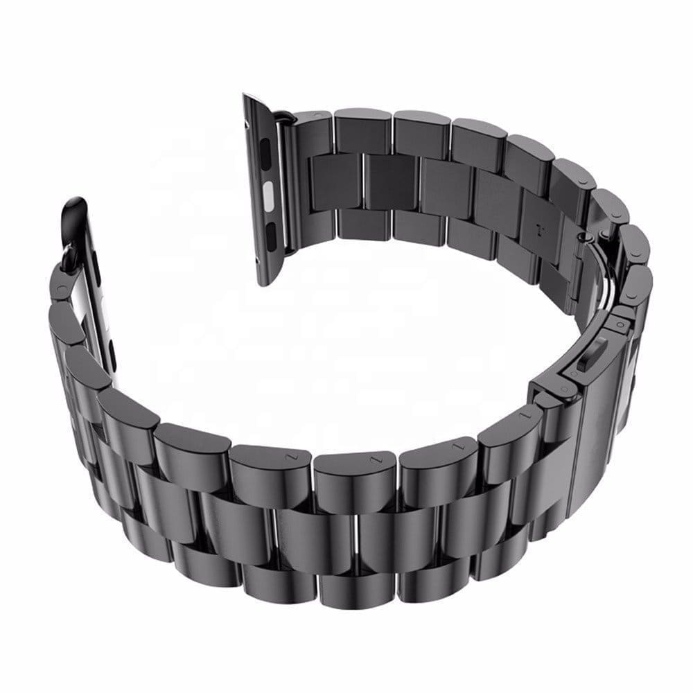 Kaiš Techsuit W036 za Apple Watch 42mm / 41mm / 40mm / 38mm seriju, Crni