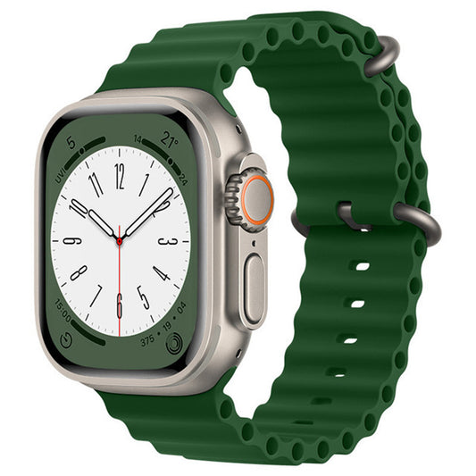 Kaiš Techsuit W038 za Apple Watch 42mm / 41mm / 40mm / 38mm seriju, Tamno zelena
