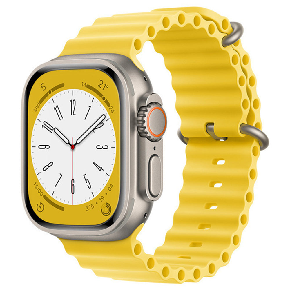 Kaiš Techsuit W038 za Apple Watch 49mm / 46mm / 45mm / 44mm / 42mm serije, Žuta