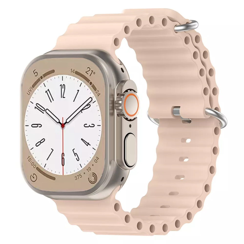 Kaiš Techsuit W038 za Apple Watch 49mm / 46mm / 45mm / 44mm / 42mm serije, Roze