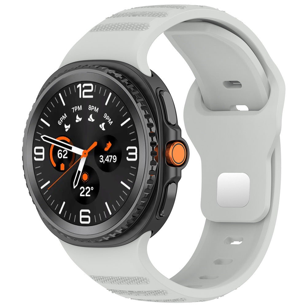 Kaiš Techsuit W050 za Samsung Galaxy Watch 8 Classic / Watch8 44mm / Watch 8 40mm, Sivi