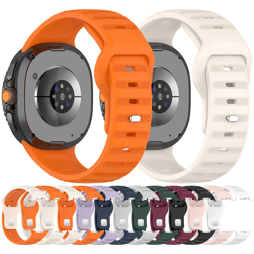 Kaiš Techsuit W050 za Samsung Galaxy Watch 8 Classic / Watch8 44mm / Watch 8 40mm, Sivi