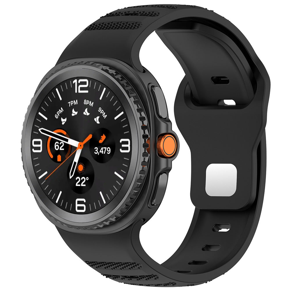 Kaiš Techsuit W050 za Samsung Galaxy Watch8 / Watch8 Classic Series, Crna