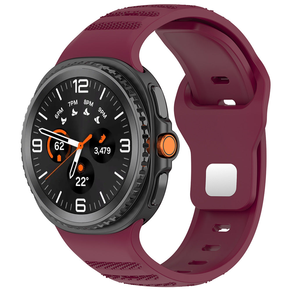 Kaiš Techsuit W050 za Samsung Galaxy Watch8 / Watch8 Classic Series, Bordo