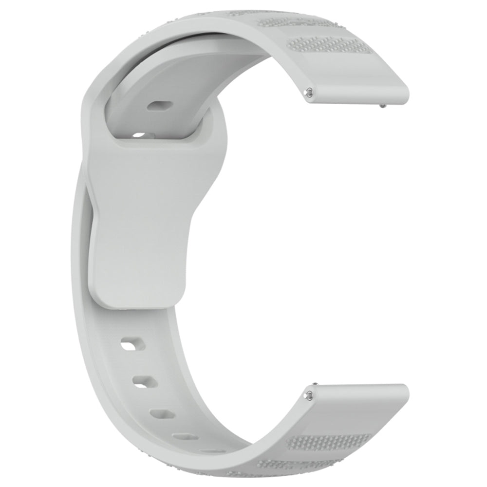 Kaiš Techsuit W050 za Samsung Galaxy Watch / Huawei Watch Series, 20mm, Sivi